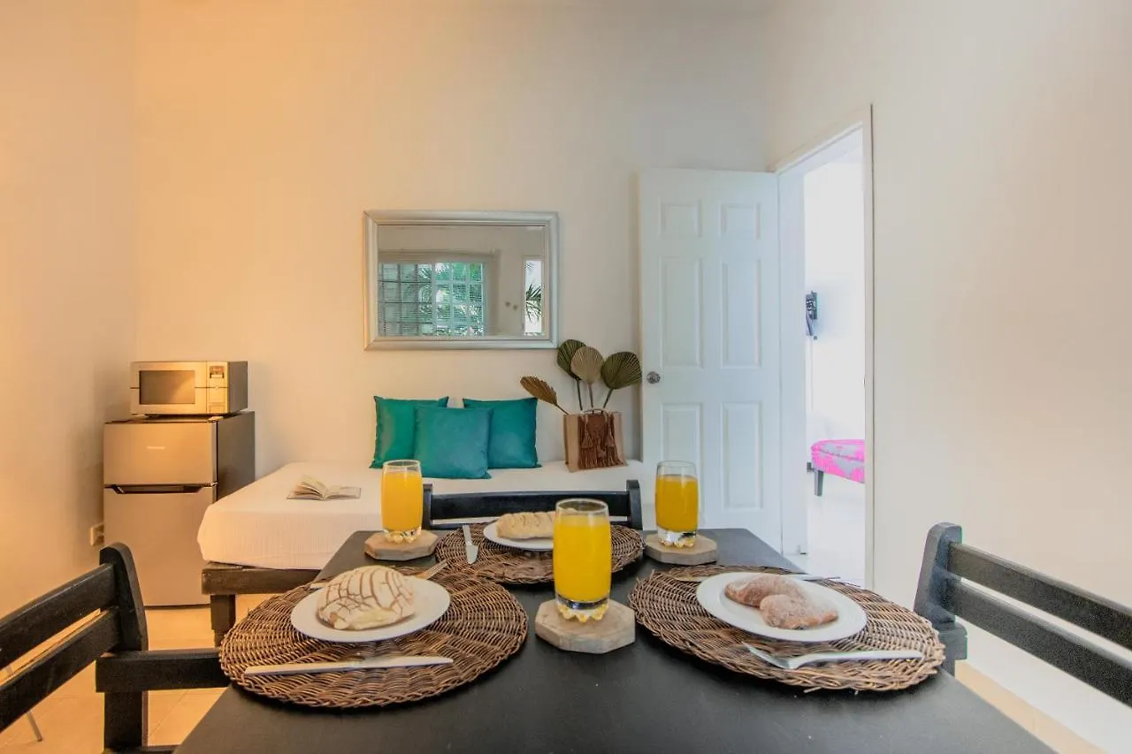 *** Aparthotel Nasim Condo Hotel Con Acceso Beach Club Gratis, Metros 5Th Avenida Playa del Carmen Mexico